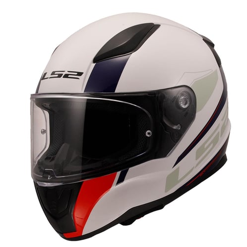 LS2 RAPID 2 DRIVEWAY BEYAZ MAVİ KAPALI KASK
