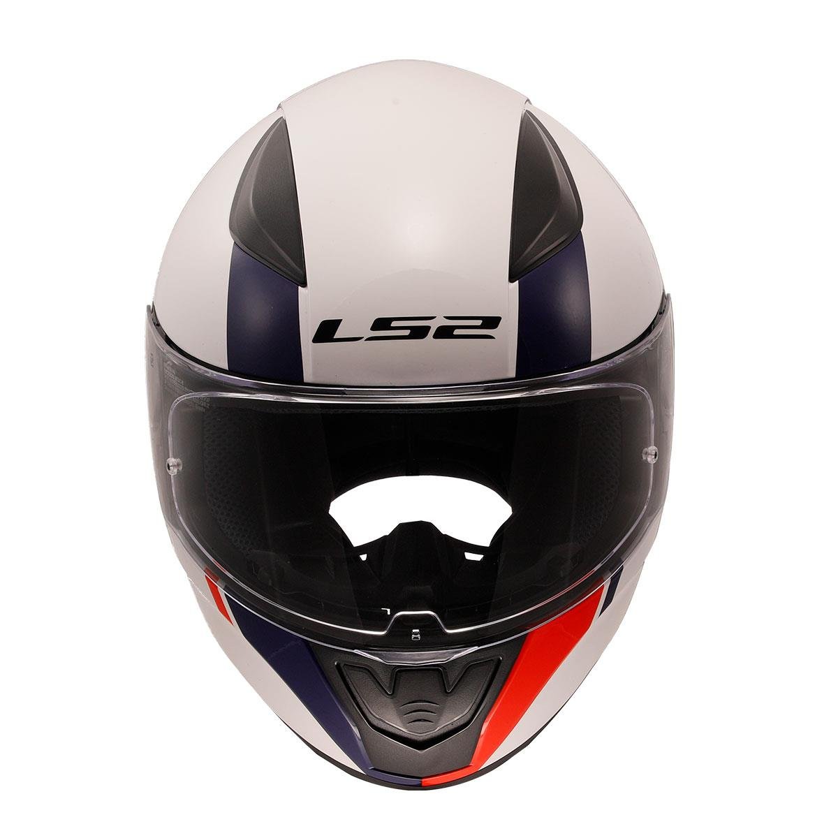 LS2 RAPID 2 DRIVEWAY BEYAZ MAVİ KAPALI KASK