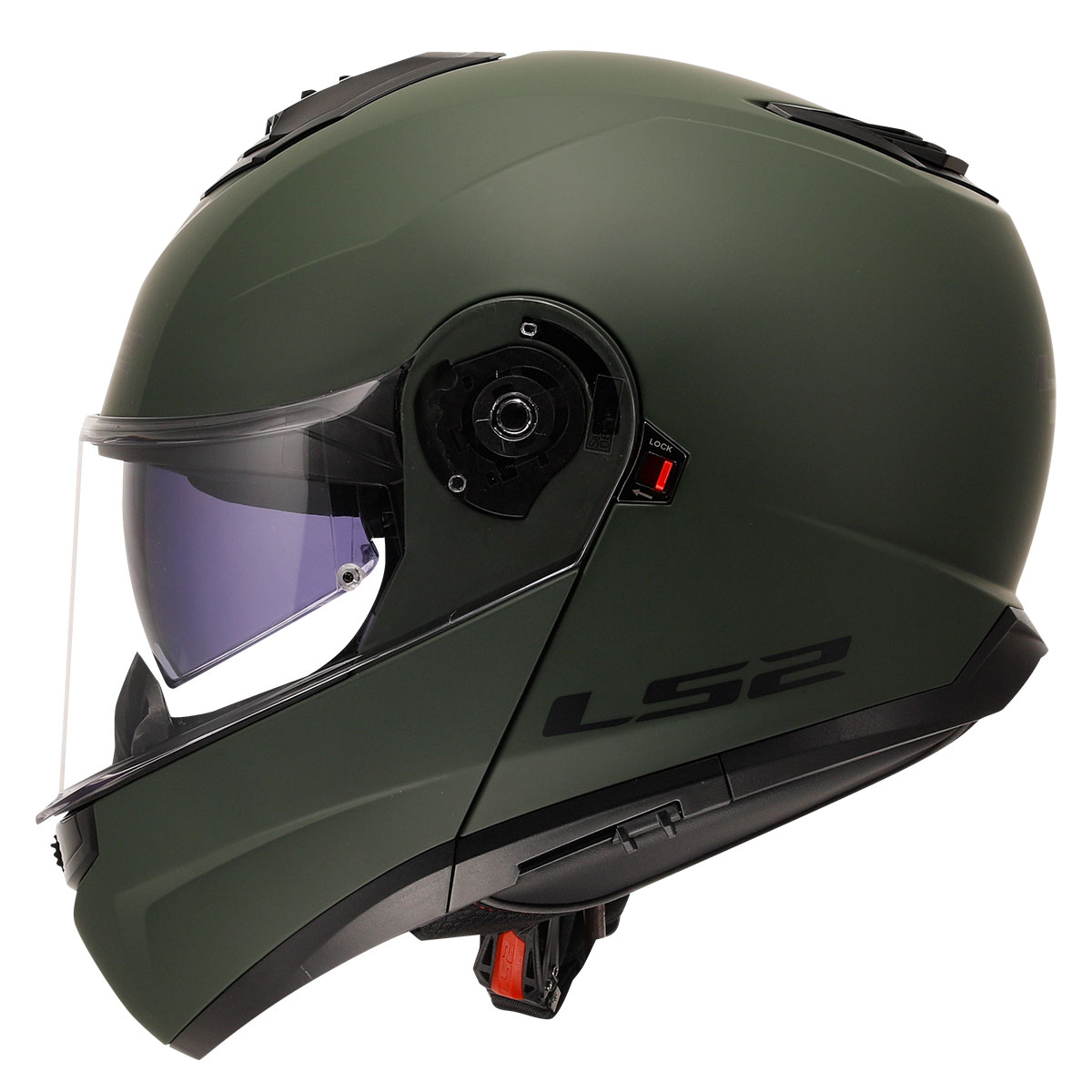 LS2 STROBE 2 MAT YEŞİL KASK