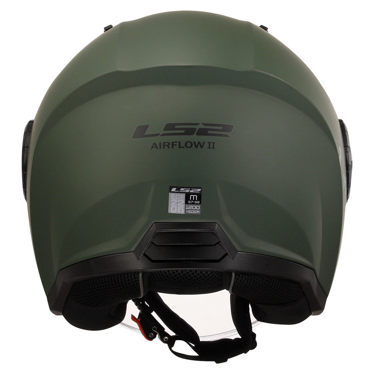 LS2 AIRFLOW 2 MAT YEŞİL KASK