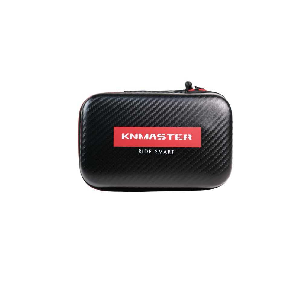 Knmaster KN2300PRO Motosiklet Kask İnterkom Bluetooth Intercom Kulaklık Seti SİYAH